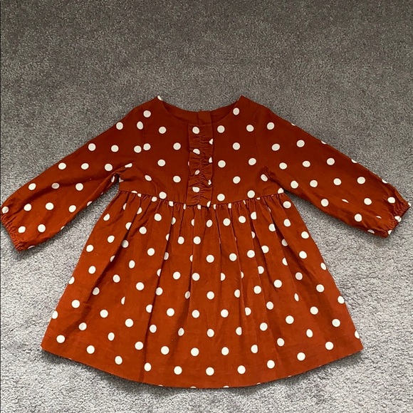 Jacadi Other - Jacadi Brown Polka Dot Dress